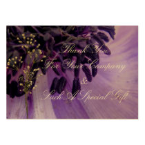 Purple Curls Business Cards