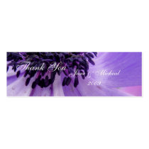 Purple Curls Business Card Template