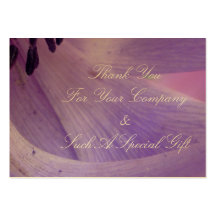 Purple Curls Business Card