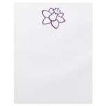 Purple Daffodil Personalized Flyer