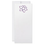 Purple Daffodil Customized Rack Card