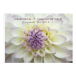 Purple Dahlia • Wedding Invitation