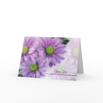 Purple Daisies cards