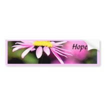 Purple Daisies for Hope Bumper Sticker bumper stickers