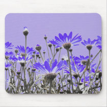 Purple Daisies Mousepad mousepads