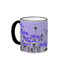Purple Daisies Mug mugs