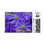 Purple Daisies - Postage #1
