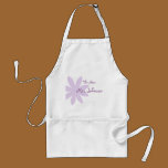 Purple Daisy Bridal aprons
