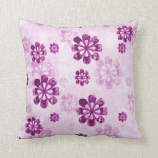 Purple Pastel Flowers Pillows - Decorative & Throw Pillows Zazzle