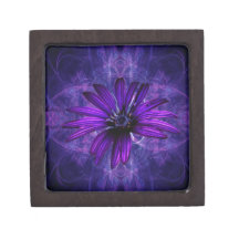 Purple Daisy Passion Premium Trinket Boxes