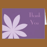 Purple Daisy Thank You Note cards