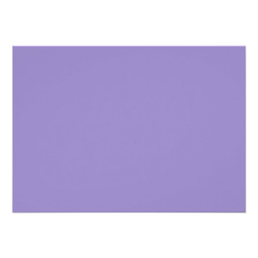 Purple Damask Girl Photo First Communion Announcements