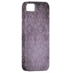 Purple Damask iPhone 5 Case