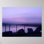 Purple Dawn Poster