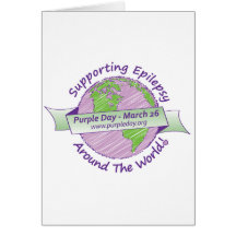Purple Day for Epilepsy Card