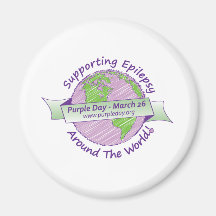 Purple Day for Epilepsy Magnet