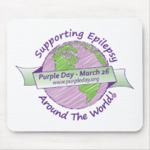Purple Day for Epilepsy Mouse Pad