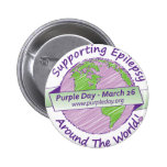 Purple Day for Epilepsy buttons