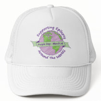 Purple Day hat by purpleday Purple Day hat