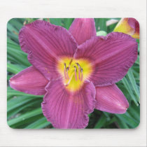 Purple Daylily Mousepad mousepads