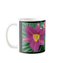 Purple Daylily Mug