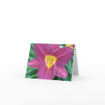 Purple Daylily Note Card Purple Daylily Note Card