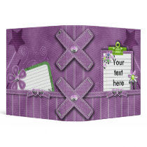 purple denim girly notes journal binders by dooni_notebooks purple denim girly notes journal binders