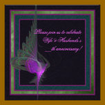 Purple Dervish Invitation invitations