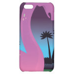 purple dinosaur in lake iPhone 5C covers