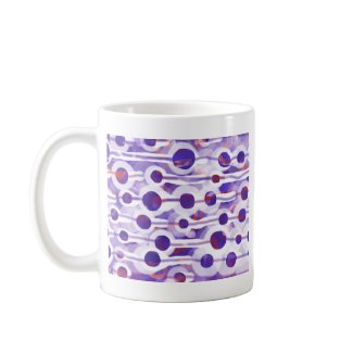 Purple Dots mug