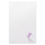 Purple Downhill Stationery Design