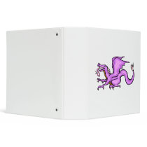 Purple Dragon 3 Ring Binder