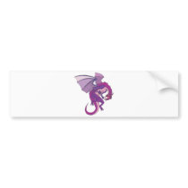 purple dragon bumper stickers