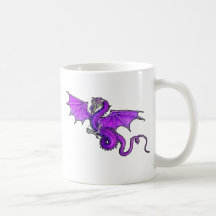 Purple Dragon Coffee Mug