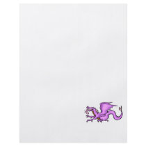 Purple Dragon Flyer Design