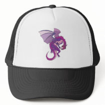 purple dragon trucker hats