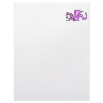 Purple Dragon Letterhead Design