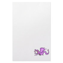 Purple Dragon Stationery Design