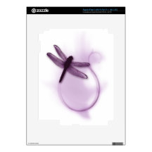 Purple Dragonfly Decal For iPad 3