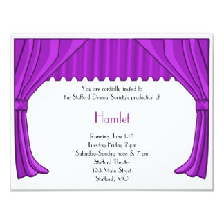 Drama Invitations & Announcements | Zazzle Drama Invitations & Announcements | Zazzle