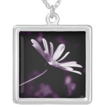 Purple Dreams Flower necklaces