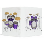 Purple Drum Kit: Binder