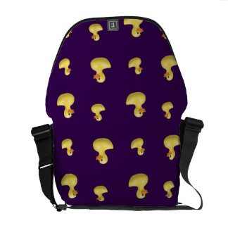 duck shopping bag purple