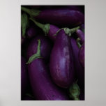 purple eggplant posters