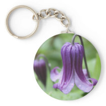 Purple Elegance Keychain