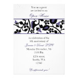 purple Elegant Corporate party Invitation invitations