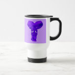 Purple Elephant Art on T shirts, Baby Clothes Coffee Mug