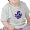 Purple Elephant Baby TShirt