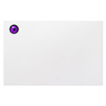 Purple Eye looking graphic, cloudy inside Customized Stationery