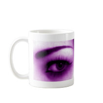 Purple Eye mugs by paleprudence Purple Eye mugs
